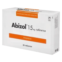 Абизол 15мг №28 таб (Арипипразол)